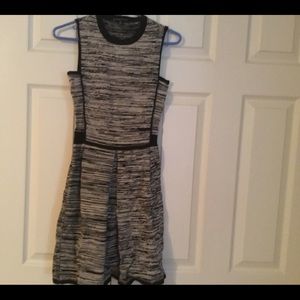 Cute geometric pattern spandex dress